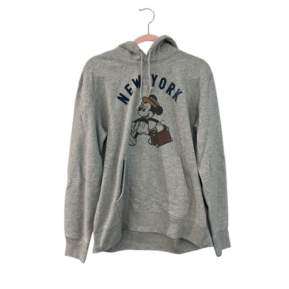Preowned Uniqlo Disney Men’s Hoodie – Mickey Mouse “New York” – Size L
